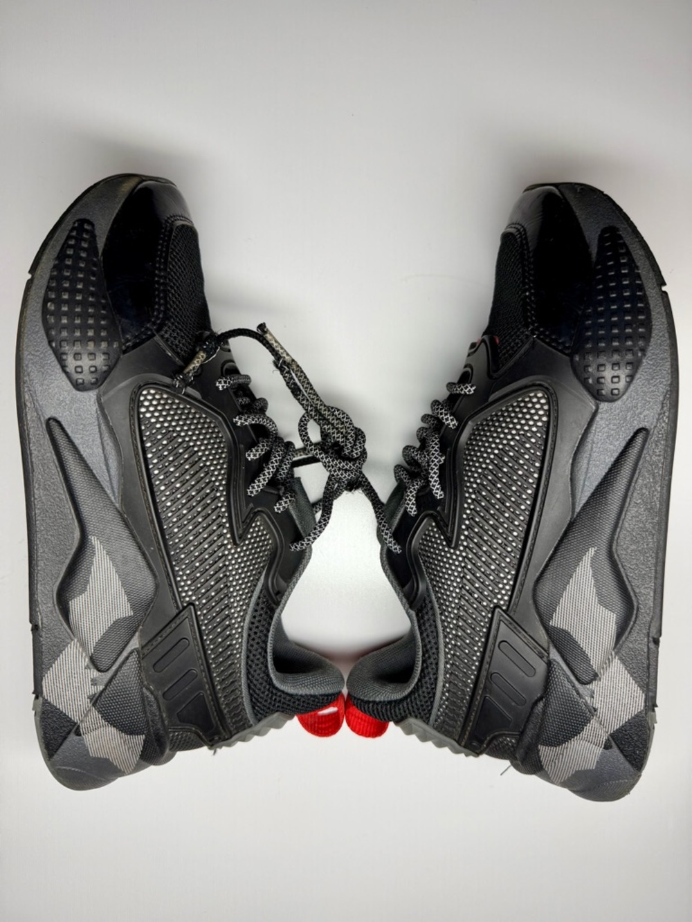 PUMA x Batman RS‑X Kids Sneakers • Black Mesh • Size‎ 5C
